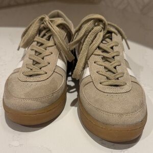 Gola Beige Sneakers with White Accents